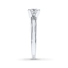 Thumbnail Image 3 of THE LEO Diamond Solitaire Ring 1 ct Princess-cut 14K White Gold