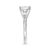 Thumbnail Image 1 of Certified Diamond Solitaire 2 ct Princess-cut 14K White Gold (I/I2)