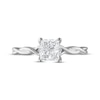 Thumbnail Image 3 of Diamond Solitaire Engagement Ring 3/4 ct tw Princess/Round 14K White Gold (I/I2)