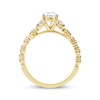 Thumbnail Image 2 of Pear-Shaped Diamond Engagement Ring 7/8 ct tw 14K Yellow Gold