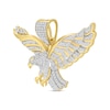 Thumbnail Image 2 of Men's Diamond Flying Eagle Charm 1/2 ct tw 10K Yellow Gold