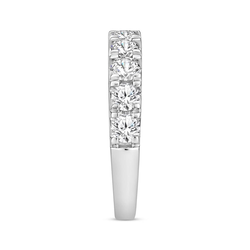 Main Image 2 of Diamond Anniversary Band 1-1/2 ct tw Round-cut 10K White Gold