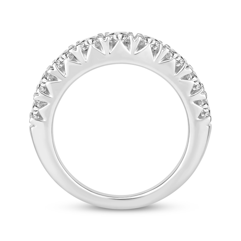 Main Image 3 of Diamond Anniversary Band 1-1/2 ct tw Round-cut 10K White Gold