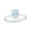 Thumbnail Image 1 of THE LEO First Light Diamond Oval-Cut Solitaire Engagement Ring 1-1/2 ct tw 14K White Gold