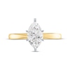 Thumbnail Image 3 of Marquise-Cut Diamond Solitaire Engagement Ring 1 ct tw 14K Yellow Gold (I/I2)