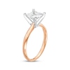 Thumbnail Image 2 of Now + Forever Certified Princess-Cut Diamond Solitaire Engagement Ring 1-1/2 ct tw 14K Rose Gold (I/I2)