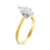 Thumbnail Image 2 of Marquise-Cut Diamond Solitaire Engagement Ring 1/2 ct tw 14K Yellow Gold (I/I2)