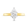 Thumbnail Image 3 of Now + Forever Marquise-Cut Diamond Solitaire Engagement Ring 1/2 ct tw 14K Yellow Gold (I/I2)