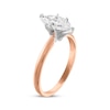 Thumbnail Image 2 of Marquise-Cut Diamond Solitaire Engagement Ring 1/2 ct tw 14K Rose Gold (I/I2)