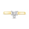 Thumbnail Image 3 of Heart-Shaped Diamond Solitaire Engagement Ring 1/2 ct tw 14K Yellow Gold (I/I2)