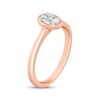 Thumbnail Image 2 of Oval-Cut Diamond Solitaire Engagement Ring 1/2 ct tw 14K Rose Gold (I/I2)