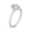 Thumbnail Image 1 of Oval-Cut Diamond Solitaire Engagement Ring 1 ct tw 14K White Gold  (I/I2)