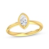 Thumbnail Image 0 of Marquise-Cut Diamond Solitaire Engagement Ring 1/3 ct tw 14K Yellow Gold (I/I2)