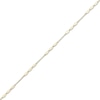 Thumbnail Image 2 of Mirror Disc Station Anklet 10K Yellow Gold 10&quot;