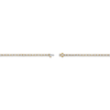 Thumbnail Image 3 of Diamond Rectangle Link Bracelet 1/2 ct tw ct tw 10K Yellow Gold 7&quot;