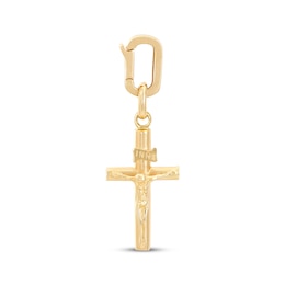 Charmed Memories Crucifix Cross Charm 10K Yellow Gold