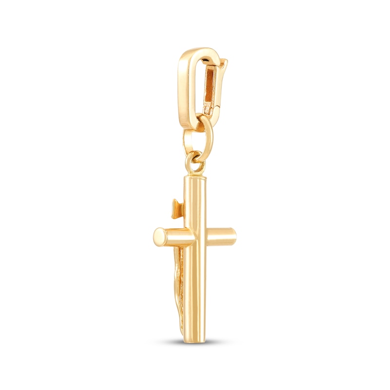 Main Image 4 of Charmed Memories Crucifix Cross Charm 10K Yellow Gold