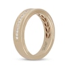 Thumbnail Image 2 of Neil Lane Artistry Men's Round & Baguette-Cut Lab-Grown Diamond Wedding Band 1/2 ct tw 14K Yellow Gold