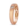 Thumbnail Image 2 of Le Vian Diamond Three-Stone Ring 1/3 ct tw 14K Strawberry Gold