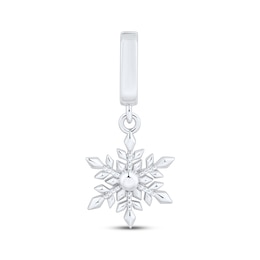 Charmed Memories Snowflake Charm Sterling Silver