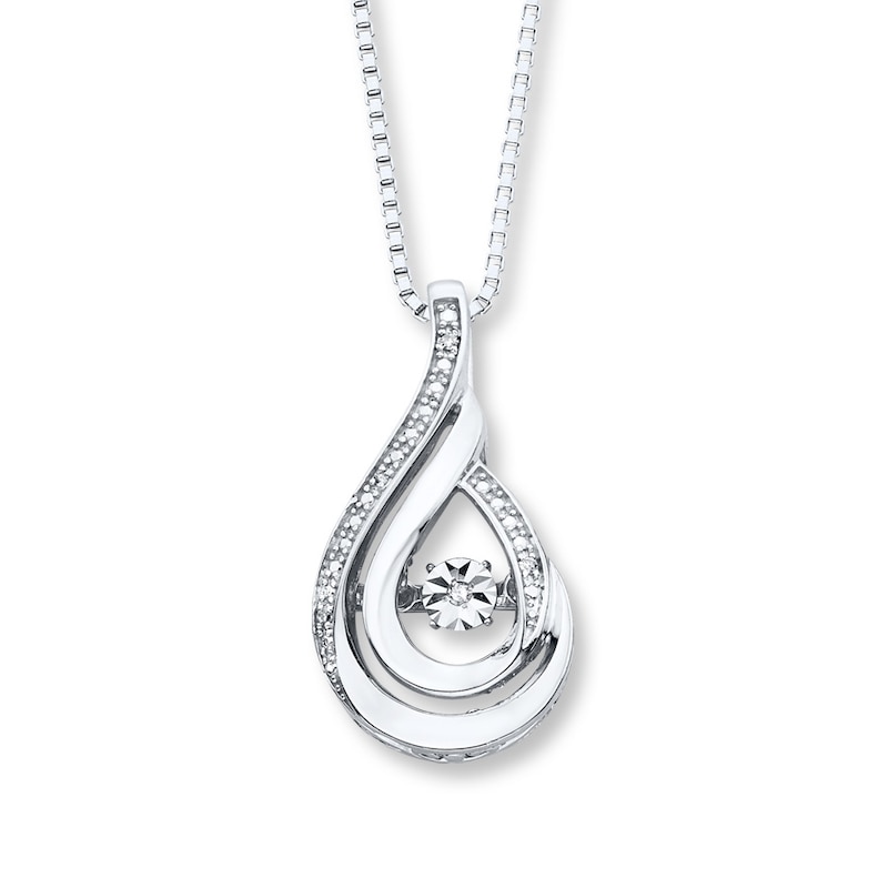 Main Image 1 of Unstoppable Love Sterling Silver Necklace 18&quot;