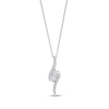 Thumbnail Image 1 of Ever Us Necklace 1/2 ct tw Diamonds 14K White Gold 19&quot;