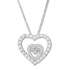 Thumbnail Image 1 of Unstoppable Love Heart Necklace Sterling Silver