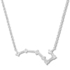 Thumbnail Image 0 of Diamond Little Dipper Necklace 1/10 ct tw Sterling Silver 17"