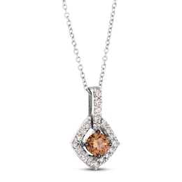 Le Vian Diamond Necklace 1/2 ct tw 14K Vanilla Gold 18&quot;