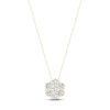 Thumbnail Image 1 of Diamond Fashion Necklace 1/4 ct tw Round-cut 10K Yellow Gold 18&quot;