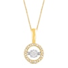 Thumbnail Image 1 of Unstoppable Love Diamond Necklace 1/10 ct tw 10K Yellow Gold 19&quot;