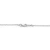 Thumbnail Image 5 of Diamond Peace Sign Necklace 1/6 ct tw Round-cut 10K White Gold 18&quot;