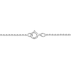 Thumbnail Image 4 of Diamond Star Necklace 1/10 ct tw Round-cut 10K White Gold 18"