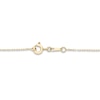 Thumbnail Image 2 of Diamond Circle Necklace 1/10 ct tw Round-cut 10K Yellow Gold 18"