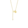 Thumbnail Image 1 of Godiva x Le Vian Diamond Heart Necklace 3/8 ct tw 14K Honey Gold 19"
