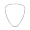 Thumbnail Image 2 of Diamond Riviera Necklace 20 ct tw Marquise & Round-cut 14K White Gold 18&quot;