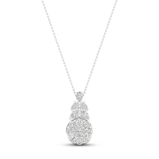 Gelin 0.2 Ct. T.W. V-Shaped Diamond Necklace