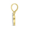 Thumbnail Image 3 of Men's Diamond &quot;Boss&quot; Charm 1/2 ct tw Round-cut 10K Yellow Gold