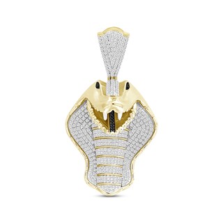Genuine Diamond 10K Yellow Gold NBA Pendant for Men Hip Hop Piece 407081