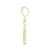 Thumbnail Image 3 of Men's Diamond &quot;100&quot; Charm 1 ct tw Round-cut 10K Yellow Gold