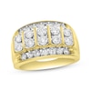 Thumbnail Image 1 of Men's Diamond Ring 2 ct tw Round-cut 10K Yellow Gold