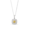 Thumbnail Image 0 of Le Vian Sunny Yellow Diamond Necklace 1/2 ct tw 14K Two-Tone Gold