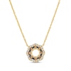 Thumbnail Image 1 of Le Vian Chocolate Waterfall Diamond Necklace 1/3 ct tw 14K Honey Gold 19&quot;