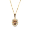 Thumbnail Image 0 of Le Vian Chocolate Diamonds Necklace 5/8 ct tw 14K Honey Gold 19”