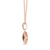 Thumbnail Image 2 of Le Vian Chocolate Diamond Necklace 5/8 ct tw 14K Strawberry Gold 19”