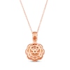 Thumbnail Image 3 of Le Vian Chocolate Diamond Necklace 1 ct tw 14K Strawberry Gold 19”