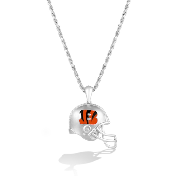 Cincinnati Bengals Tiger Dainty Charm Necklace (SILVER OR GOLD