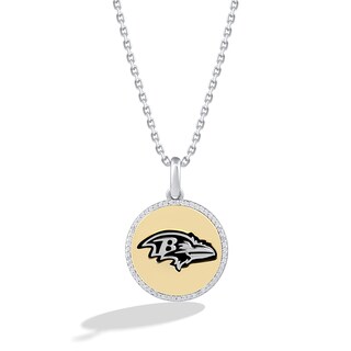 True Fans Arizona Cardinals 1/4 CT. T.W. Diamond Logo Charm in 10K Gold, Kay