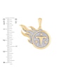 Thumbnail Image 2 of True Fans Tennessee Titans 1/4 CT. T.W. Diamond Logo Charm in 10K Gold