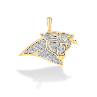 The GLD Shop Tampa Bay Buccaneers Micro Logo Pendant - Yellow Gold